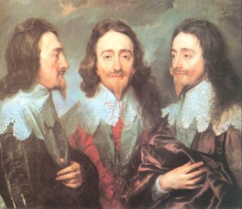 Anthony Van Dyck : Portrat Karl des I Konig von England